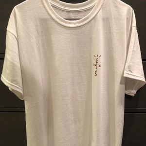 Cactus Jack White Tee